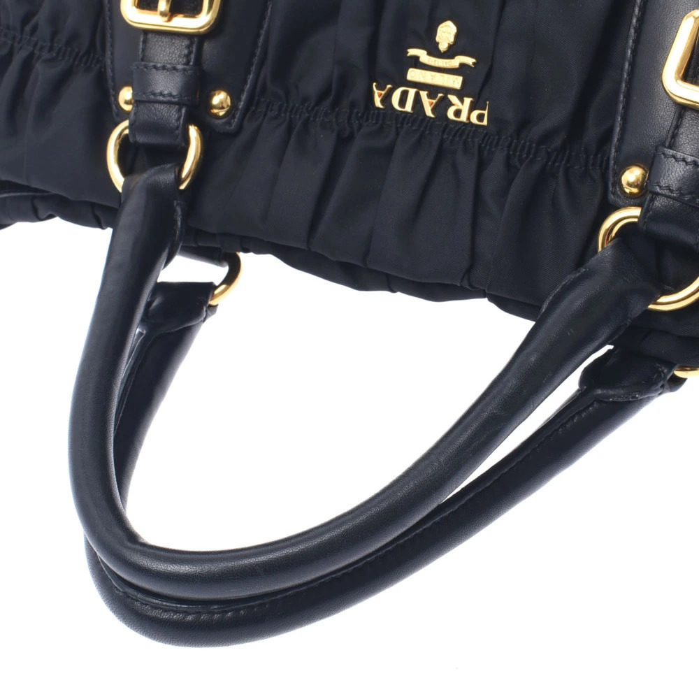 PRADA Bag Black Leather Handbag - Picture 3 of 9